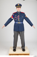  Photos Historical Officer man in uniform 2 Czechoslovakia Officier Uniform a poses whole body 0001.jpg
